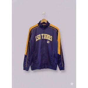 VTG Louisiana State University Men’s LSU Tigers Full Zip Pockets Jacket Coat S